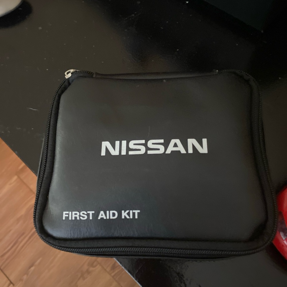 Black First Aid Kit